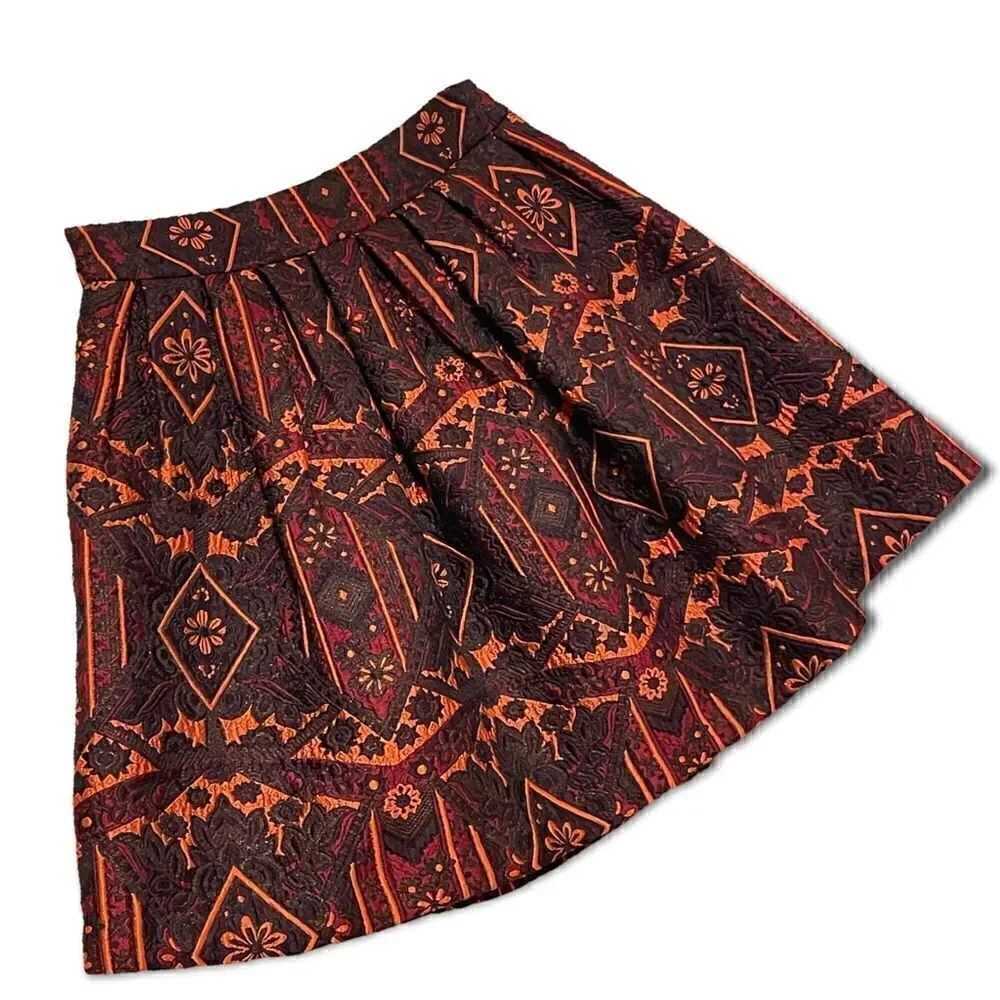 ALICE + OLIVIA Printed Mini Skirt Size: XS | US 0